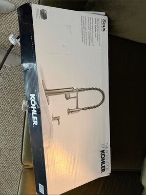 Kohler Sous Single-Handle Kitchen Faucet in Brushed Nickel